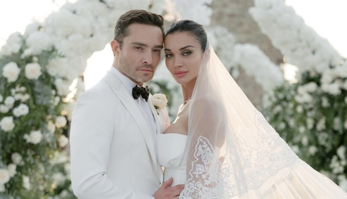 Ed Westwick and Amy Jackson’s Wedding